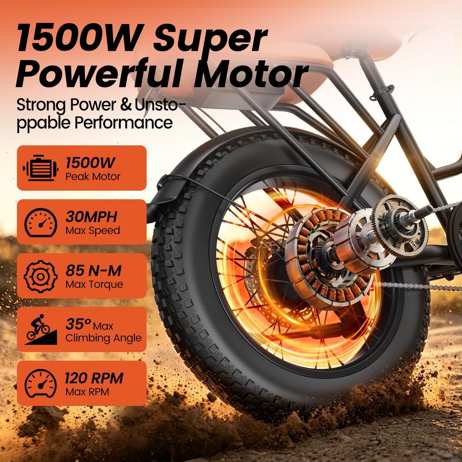 1500w Electric Bike Fat