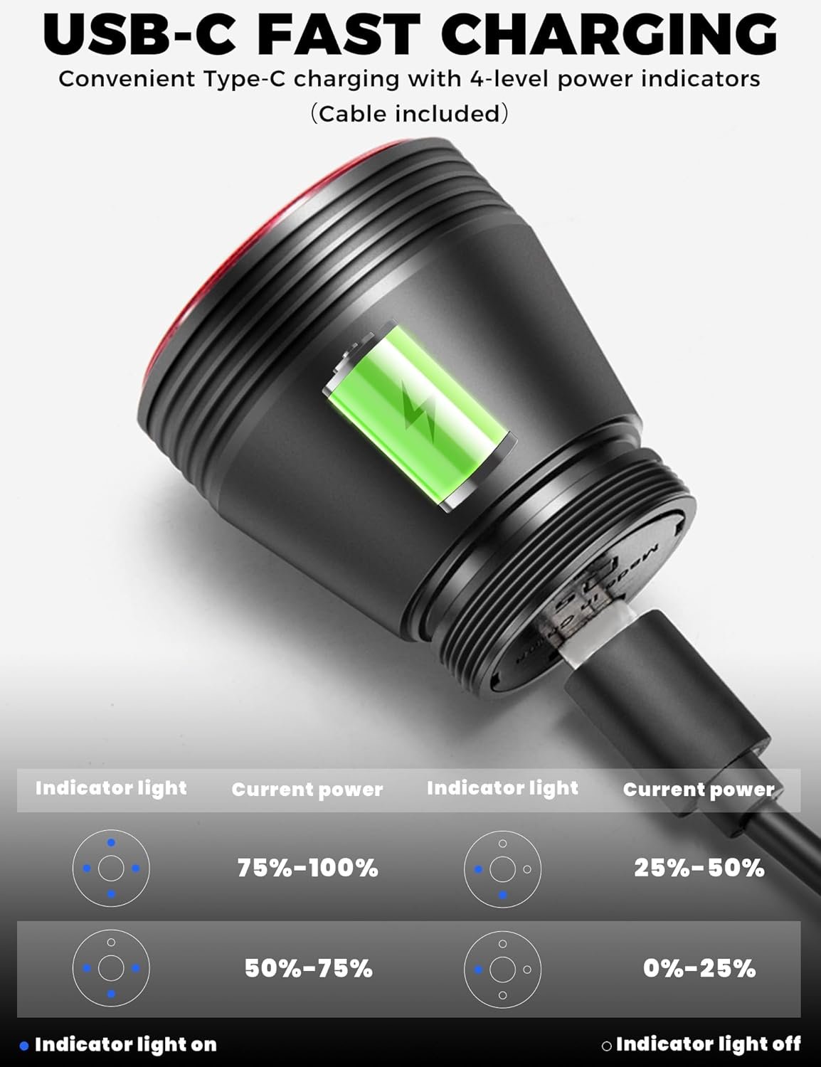 ROCKBROS Smart Bike Tail Light, Brake Sensing Bicycle Rear Light, Auto On/Off, USB-C Rechargeable Cycling LED Taillight, IP65 Waterproof, 4 Lighting Modes, 2 Mounting Ways for Road Bike, MTB & Ebike - Image 5