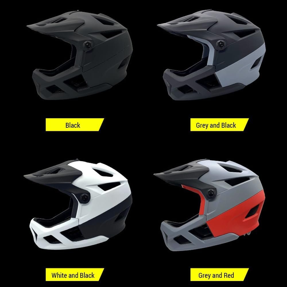 Lixada Full Face Bike Helmet for Men Women Road Bike Helmet Lightweight Adjustable Bicycle Helmet 55-59CM - Image 8