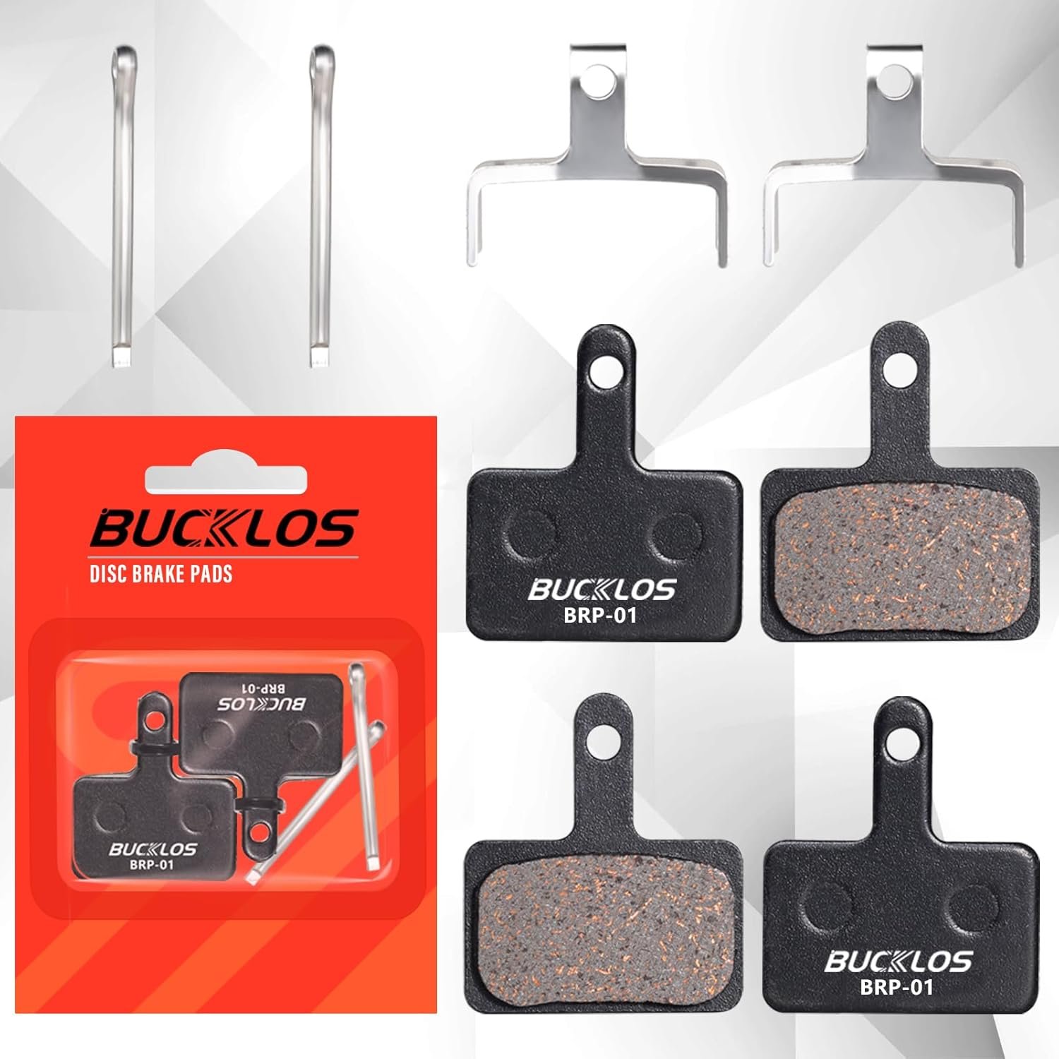 Bike Brake Pads 2 Pairs/4 Pairs for TRP Tektro Shimano MT200 Deore Br-M575 M525 M515 T615 T675 M505 M495 M486 M485 M475,Disc Brakes Pads for Bicycle Mountain/Electric/Road/MTB - Image 7