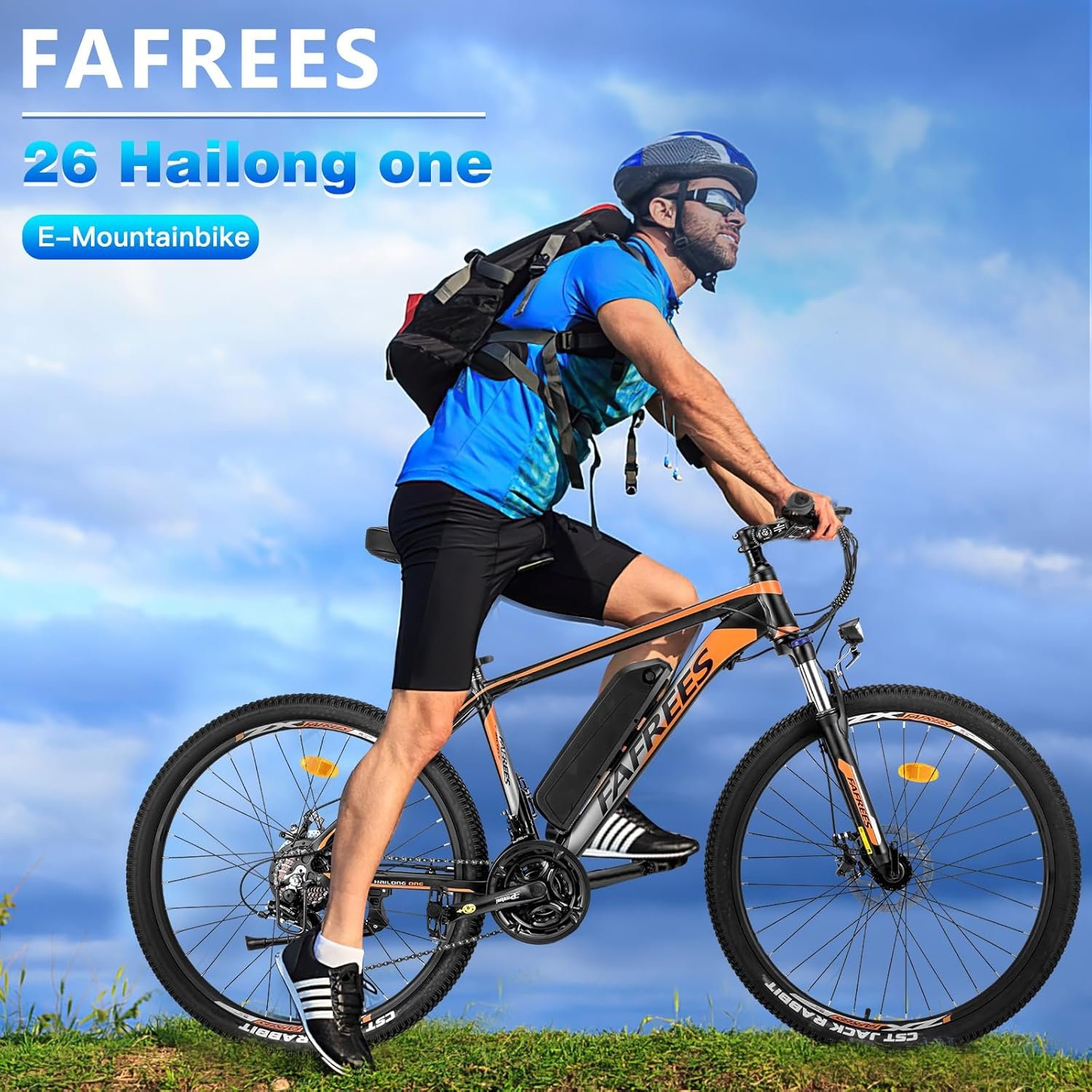 Fafrees 26 Hailong One EAPC Electric Bike for Adults, 250W Pedal Assist MTB with Removable 36V 13.5Ah Battery, 21-Speed Commuter Electric Bicycle 2026 - Image 9
