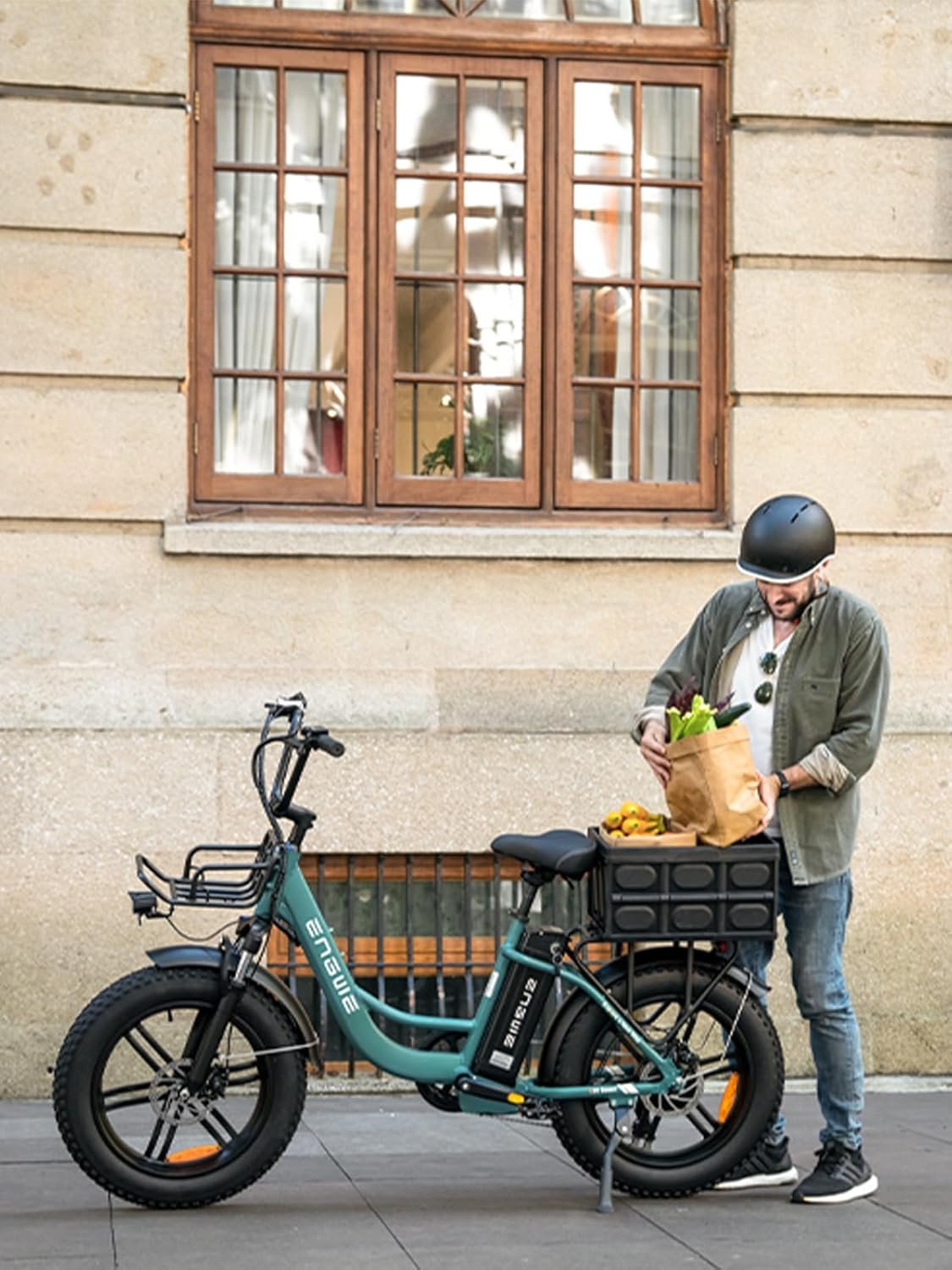 ENGWE L20 BOOST Electric Bike, 20‘’ ×4.0‘’ Fat Tire E-Bike for Adults 7 Speeds, 250W Motor 48V 13AhRemovable Battery Range up 120 km - Image 8