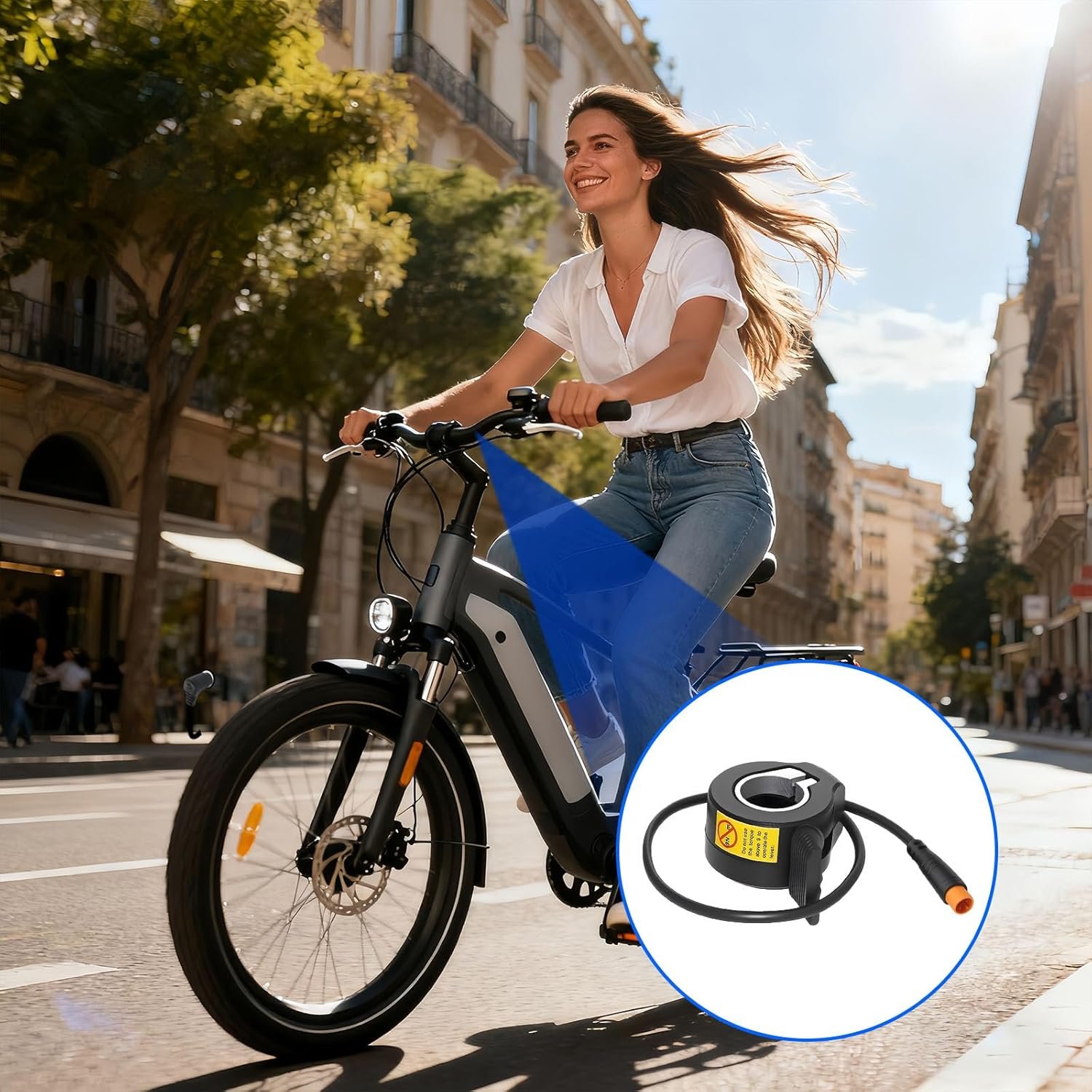 1pc Electric Bike Thumb