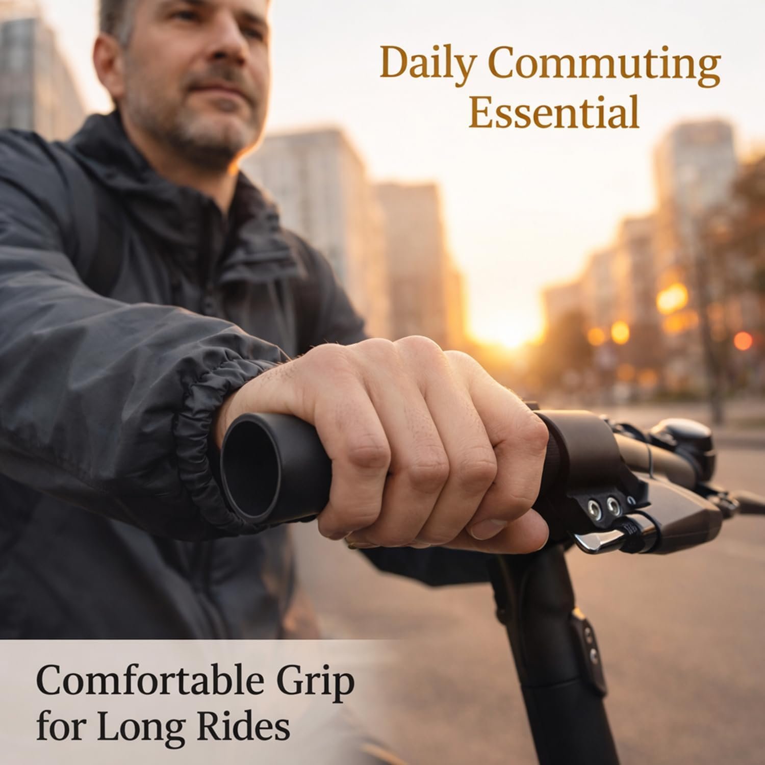 2pcs Ergonomic Electric Scooter