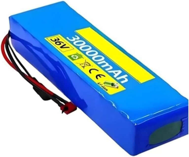 36V 30Ah 10S2P E-Bike Battery Lithium-Ion Battery For Electric Bicycles, Including 42V 2A Charger, Replacement Lithium Battery For Electric Scooters(XT60+DC)