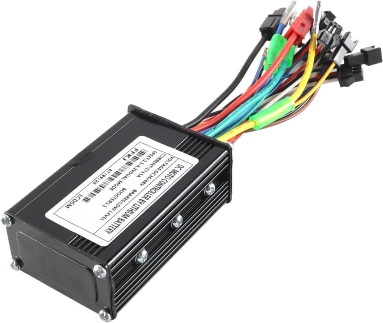 36V 48V 17A Electric Bike DC Motor Speed Controller, 250W To 350W 1.1V to 4.2V 3 Mode E-Bike Motor Controller for Scooter Folding Bikes