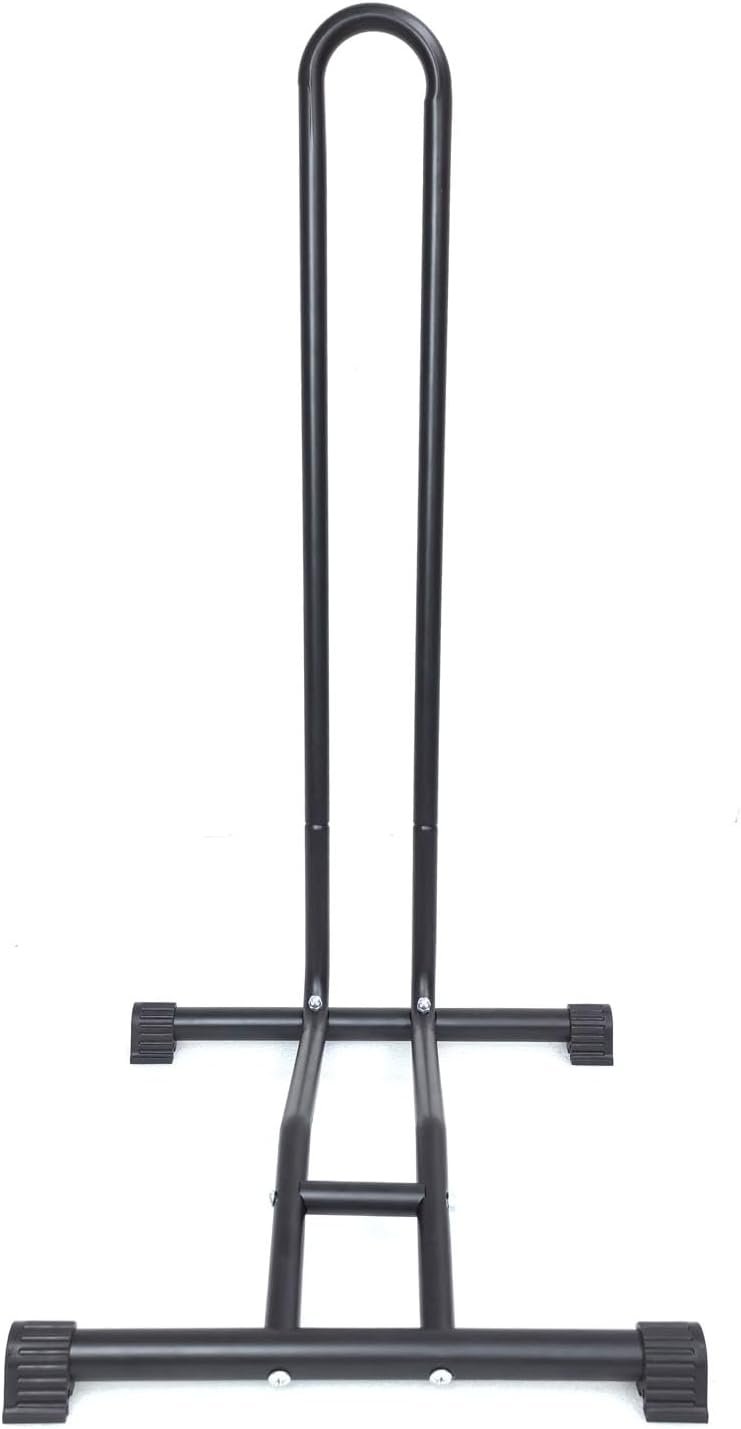 Taylor & Brown Bike Floor Stand Freestanding Upright Bicycle Parking Storage Rack Space Saver Suitable for Mountain Bike, Road Bike with Wheel Diameter Max 29 Inches - Image 6