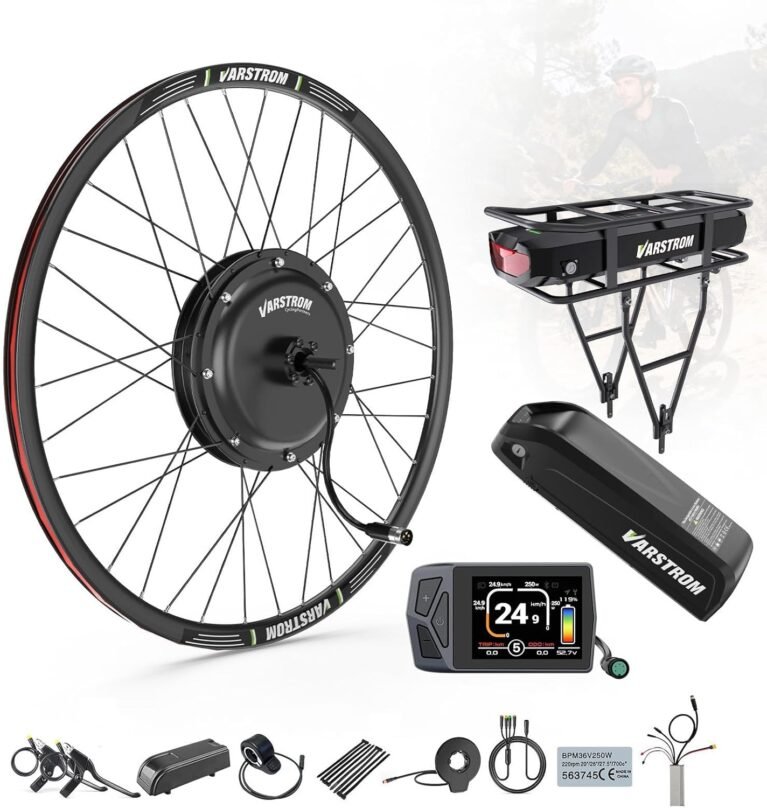 48V 1OOO-15OO JYLT Series Electric Bike Conversion Kit, 26 27.5 28 29 Inch 700C Front & Rear Hub Motor Kit with Display & Ebike Battery, Ebike Conversion Kit For Cassette Disc Brake Bike