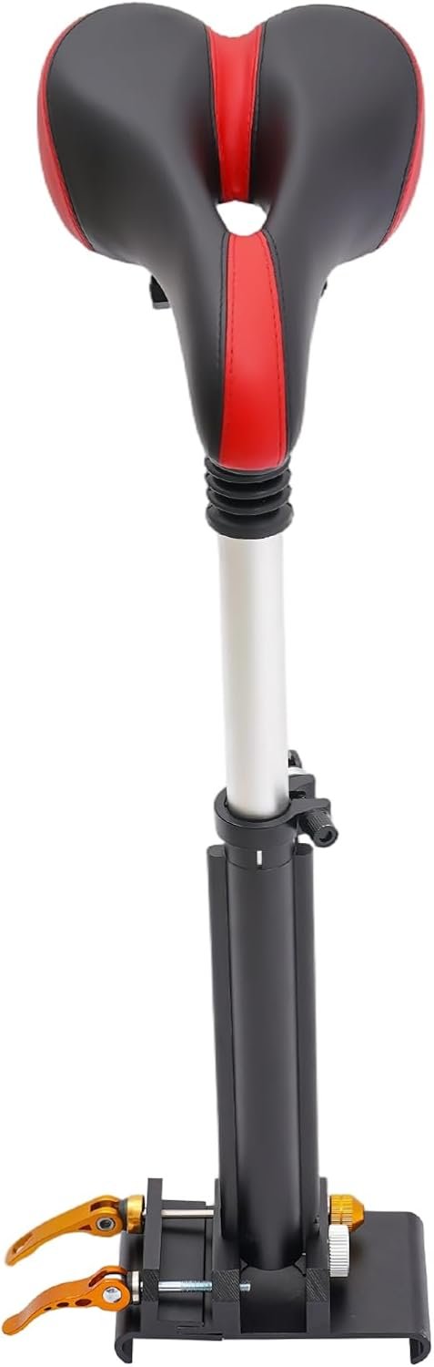 Adjustable Electric Scooter Seat for Adults - Fits 14-15.2 Wide Curved-Edge Scooters, Ergonomic PU Cushion, Sturdy Aluminum Rod, Tool-Free Installation, Height Adjustable, Durable & Comfortable - Image 5