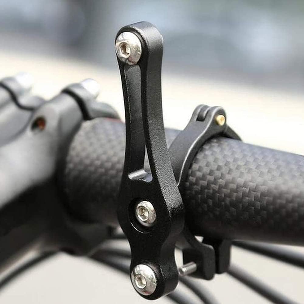 Aluminum Road Bike Bottles Cage Mount Adapter Water Bottle Cage Clamp Mount Bicycle Bottle Holder Bracket,Easy to Install on Handlebar Seat Post for Baby Stroller(Bilateral Fixation) - Image 7
