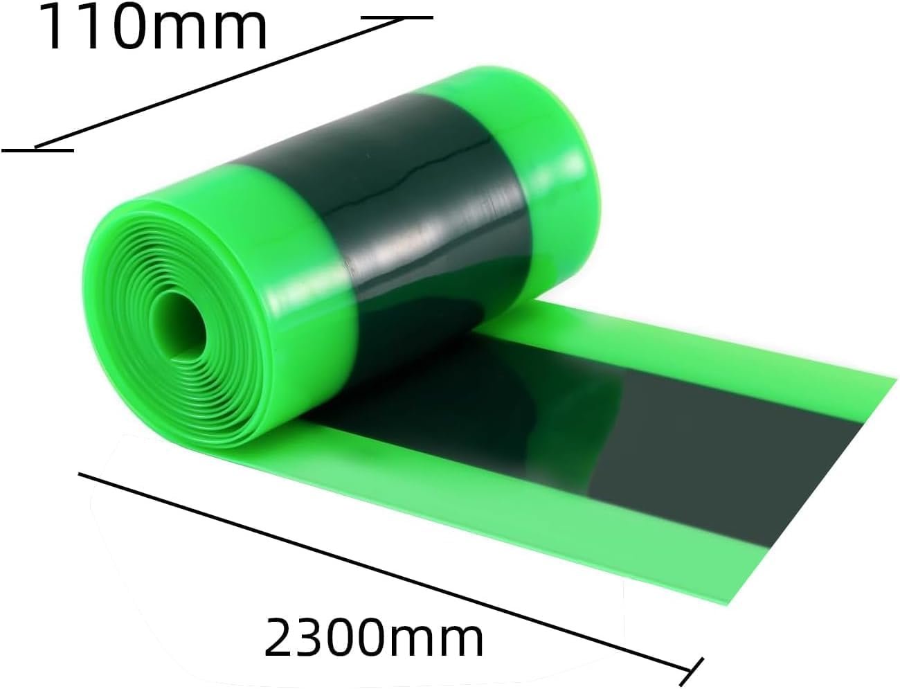 Bike Tyre Liner Anti-Puncture Protection, 110 x 2300mm, 2-Pack, Green, Compatible with 20-29 inch Wheels - Image 2
