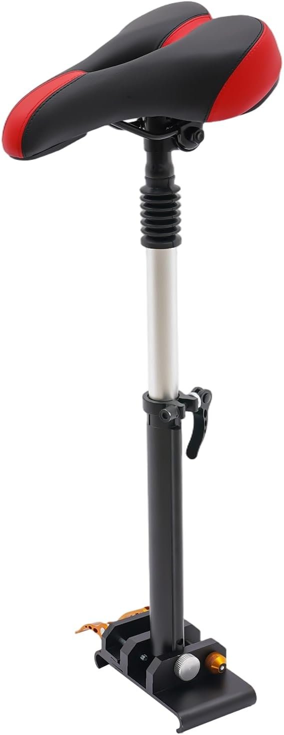 Adjustable Electric Scooter Seat for Adults - Fits 14-15.2 Wide Curved-Edge Scooters, Ergonomic PU Cushion, Sturdy Aluminum Rod, Tool-Free Installation, Height Adjustable, Durable & Comfortable - Image 6