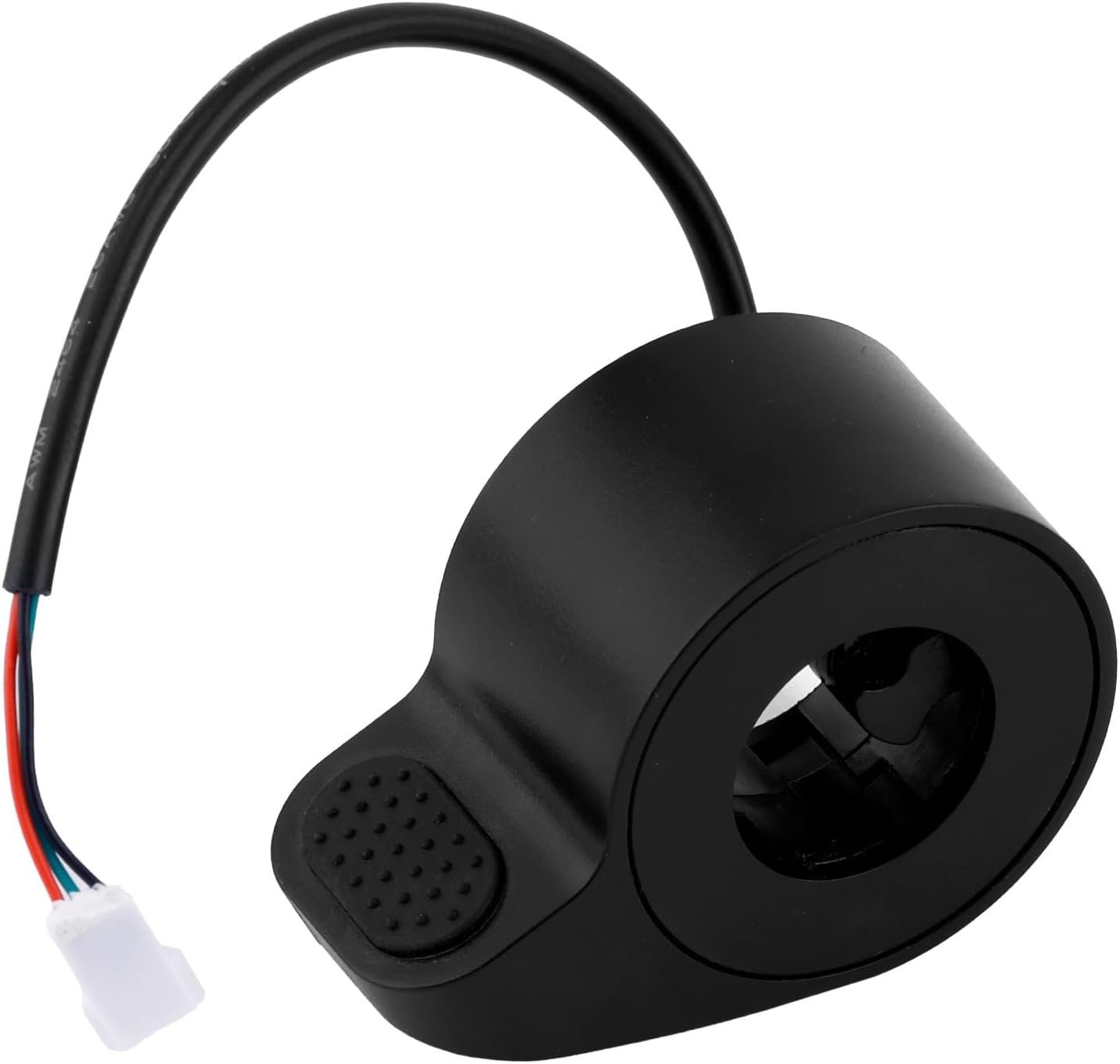 Electric Scooter Throttle Compatible with GOTRAX GXL V2, 2.56x1.77x1.38in/6.5x4.5x3.5cm ABS Material Electric Scooter Thumb Throttle Replacement Parts Accessories (Black)