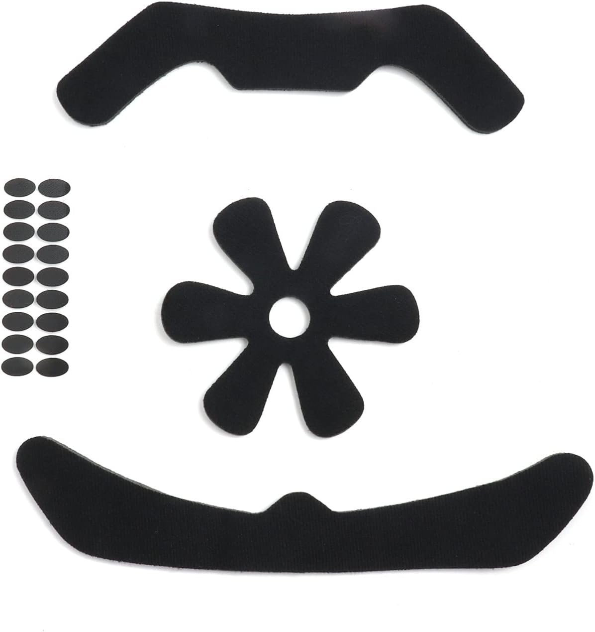 Foam Padding Kit 21PCS Head Protection Liner Inner Protective Pads Bicycle Replacement Cushion Mat for Scooter Skateboard Bike Motorcycle Cycling Sport Helmets - Image 2
