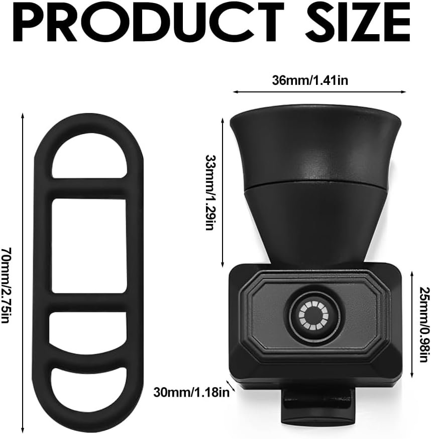 Bike Horn, 120bd Electric Bicycle Bell with 5 Sound Modes, USB Rechargeable Bike Bell with Silicone Bandage, Ipx4 Waterproof Bike Bell Adult for Mountain Bikes, Racing Bikes, Kids Bikes - Image 2