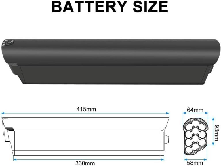 Electric Bike Battery 36V 48V 10.4Ah 13Ah 14Ah 17.5Ah Removable Built-in Electric Bike Battery Compatible for with Jasion EB5, Roamer Touroll J1, Actbest Cores Electric Bikes (36V16Ah)