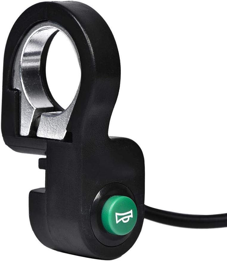 CHICIRIS Electric Bike Horn Switch, Electric Cycling Bells Waterproof Bike Bell Bicycle Handed Bells for Adults Kids Girls Boys Fits Handlebars with 22.2mm Bicycles and accessories