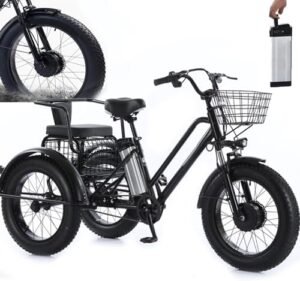 Electric Tricycle for Adults –...