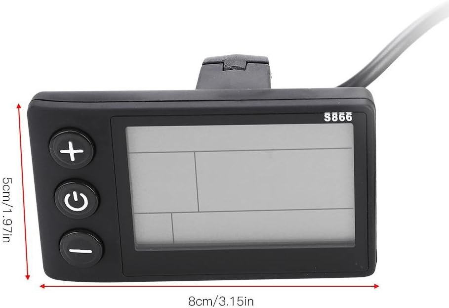 KSTE 36V-48V Electric Motor Brushless Controller, Waterproof LCD Display Panel Electric Bicycle Scooter Controller Kit (250W 36V-48V) - Image 2