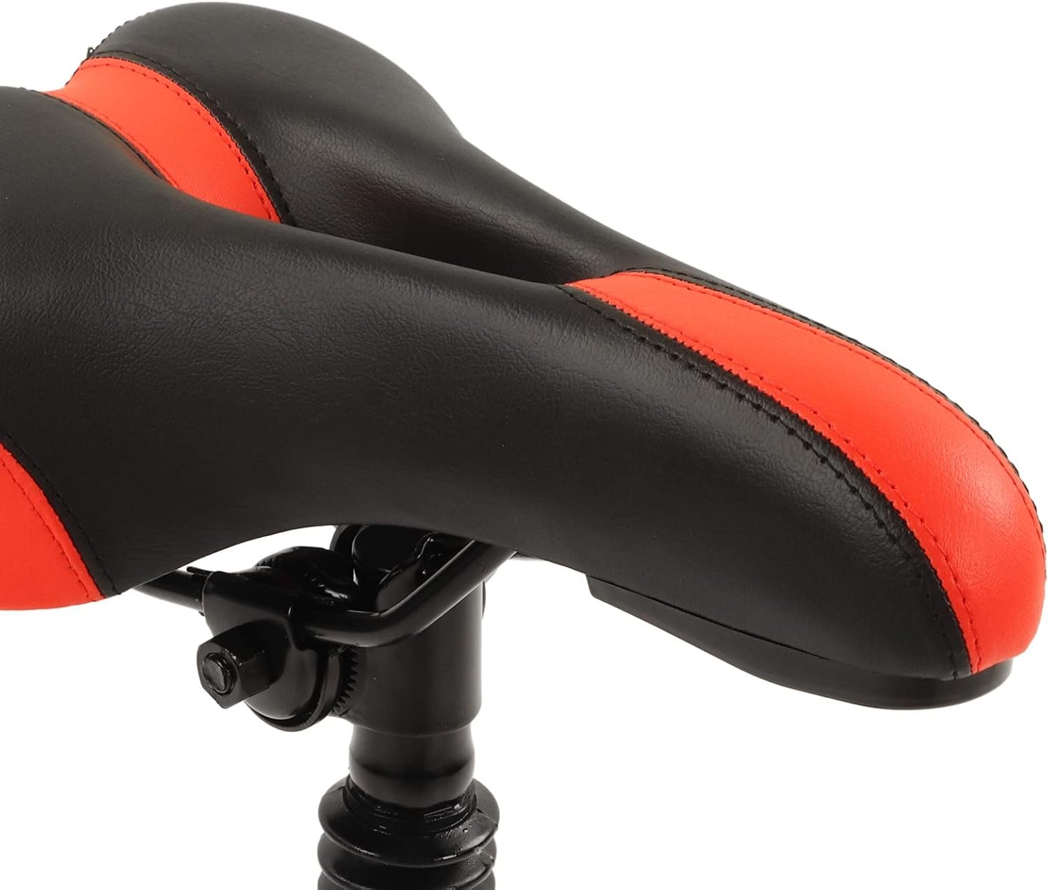 Electric Scooter Folding Seat, Aluminum Alloy Breathable Foldable Shock Absorbing Electric Scooter Saddle Punch for Riding - Image 9
