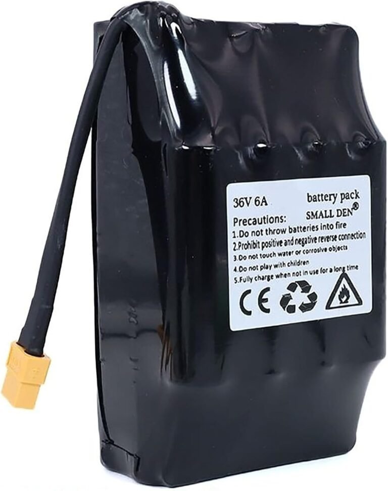 36V 6Ah Ebike Battery Replacement Battery 36V 6000Mah 10S2P Hoverboard Batteries Waterproof Electric Bike Battery with BMS