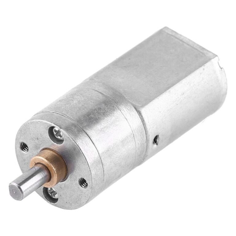 DEWIN DC Motor 12V, Geared Motor High Torque Motors High Torque Electric Gear Reduction Motor 15~200RPM Outer Diameter 20mm (15RPM)