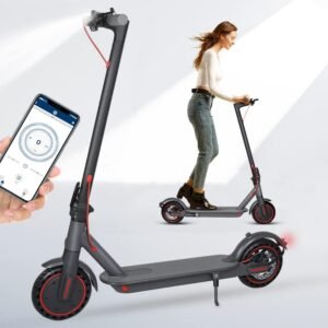 Electric Scooters Adult 8.5″ ...