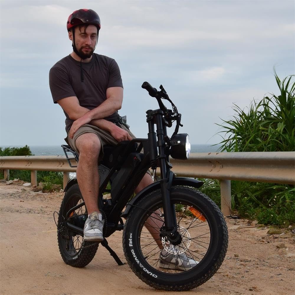 SMARTRAVEL DK401/400 Adult Electric Bike 48V18.2Ah Removable Battery Off-road Motorcycle, 20×4.0 Suitable for urban commuting, various terrain electric bike - Image 6