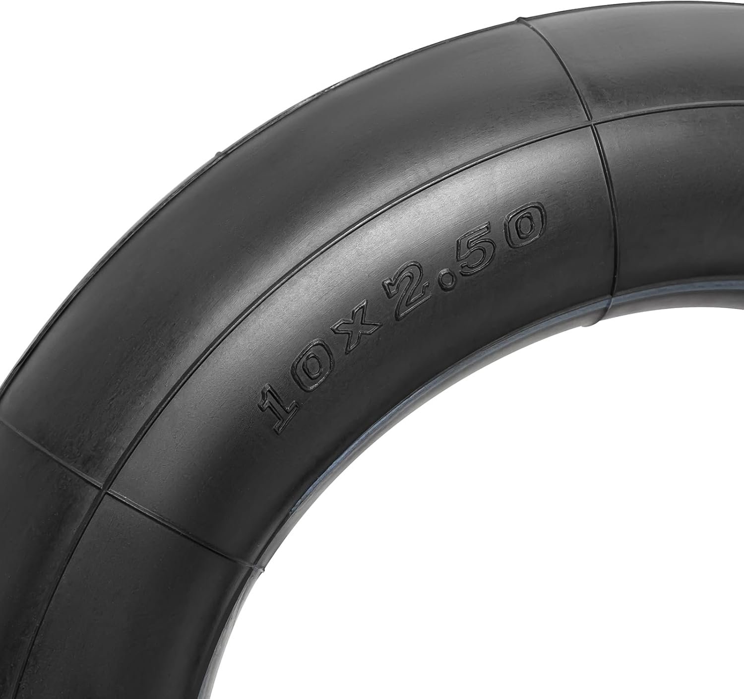 Heavy Duty 10x2.50 Thicker 40% Butyl Inner Tube with CR202 90° Bent Valve Stem, 10 Inch Smart Self Balancing Electric Scooter Tire Tube Fit for 36v 48v 400w 500w 800w Hub Motor (Pack of 2) - Image 6