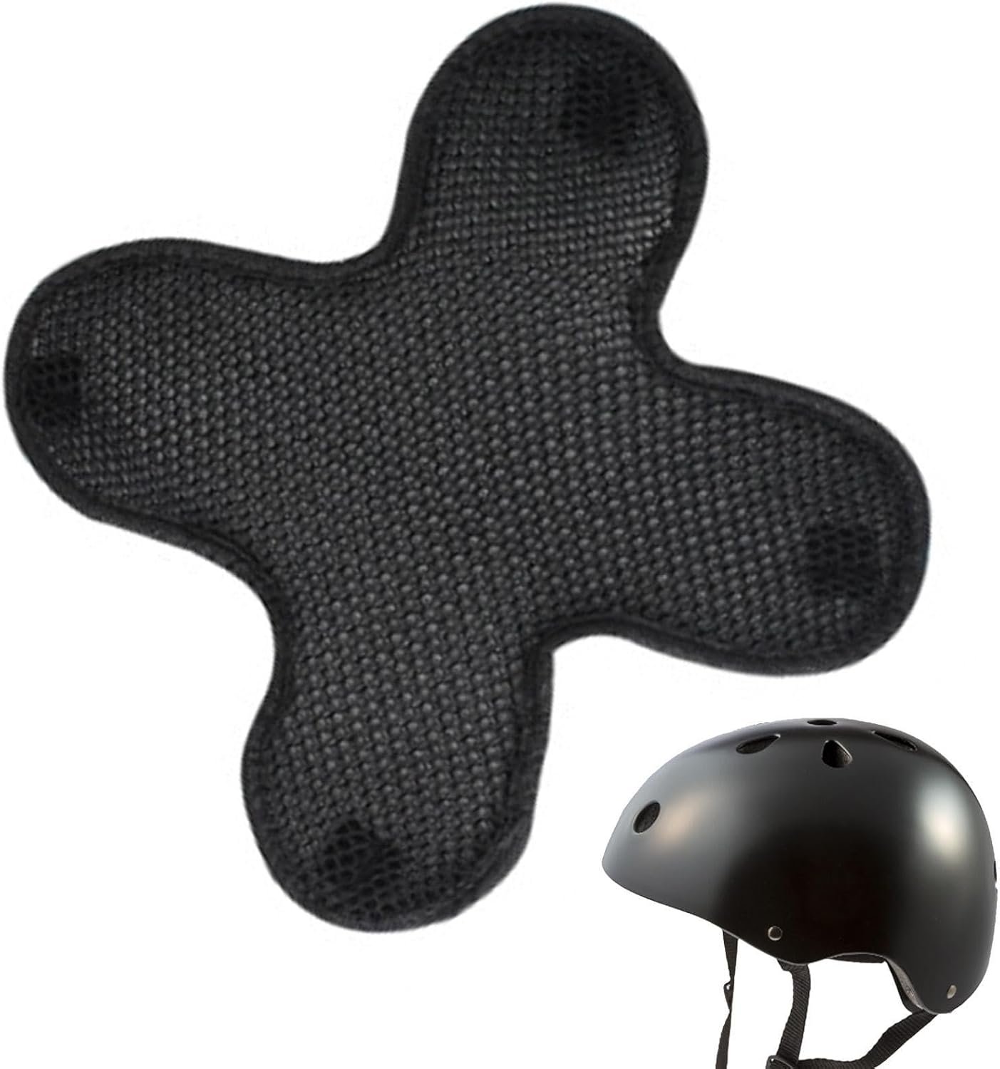 Helmet Liner Pads - 3D Cellular Mesh Comfort Insert, Universal Motorcycle Helmet Padding, Quick Dry Foam | Anti Slip Sweat Venting Cushion For Road Riding Electric Bike Safety Upgrade - Image 9