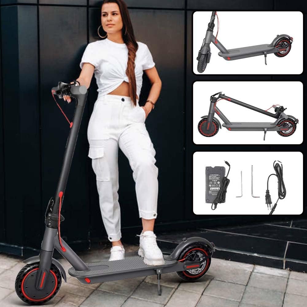 Electric Scooters Adult 8.5" /10" Solid Tires 20-30km Long Range,3 Speed Mode Fast Adult Electric Scooters with APP,ElectricScooter for Teens 120kg Load Folding Escooter Double Braking Scooters - Image 7