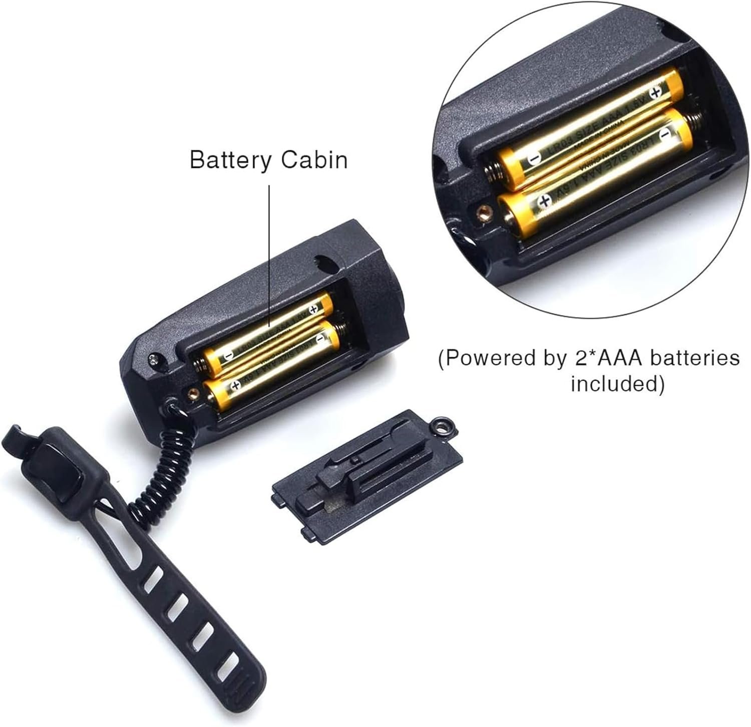 Electric Loud Bike Horn 5 Modes Electronic Cycling Horn Bicycle Handlebar Alarm Bell Ring Bell Loud Sound Horn - Image 6