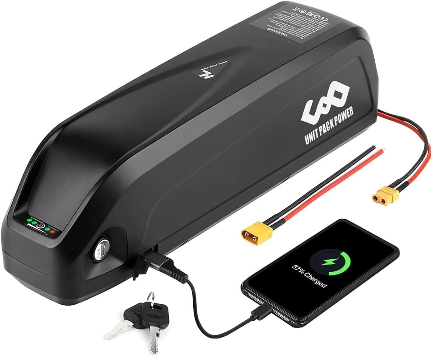 48V Ebike Battery 20Ah Hailong Lithium Ion Replacement Battery for 250W 300W 350W 500W 750W 1000W 1500W 1800W Motor