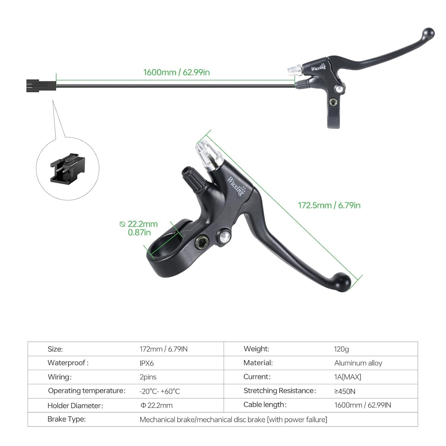 48V 27.5" 2000W Ebike Conversion Kit with 48V 30Ah Battery - Rear Wheel Motor Kit with LCD Display & PAS Programmable Brushless Cycling Hub for Mountain Bike - Image 4