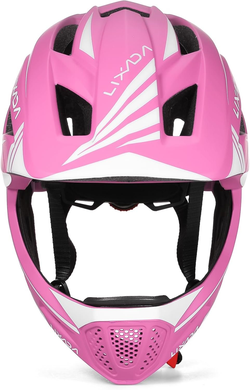 Lixada Kids Full Face Helmet Detachable Child Boys Girls Bike Helmet Protective Gear for Cycling Skateboarding Roller Skating Cycle Helmet 52-58cm - Image 5