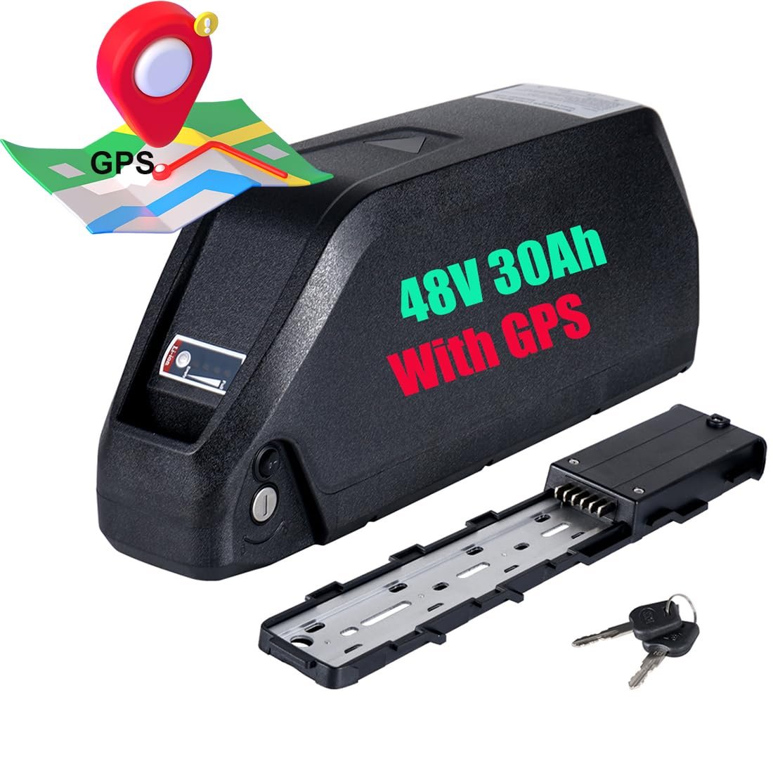 48V 27.5" 2000W Ebike Conversion Kit with 48V 30Ah Battery - Rear Wheel Motor Kit with LCD Display & PAS Programmable Brushless Cycling Hub for Mountain Bike - Image 6