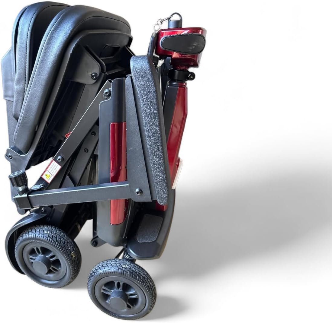 Lightweight 24kg Automatically Folding Mobility Scooter with Removeable Battery Boot Scooter Portable Travel Scooter, 270W, 10Ah, 2026 Model - Image 2