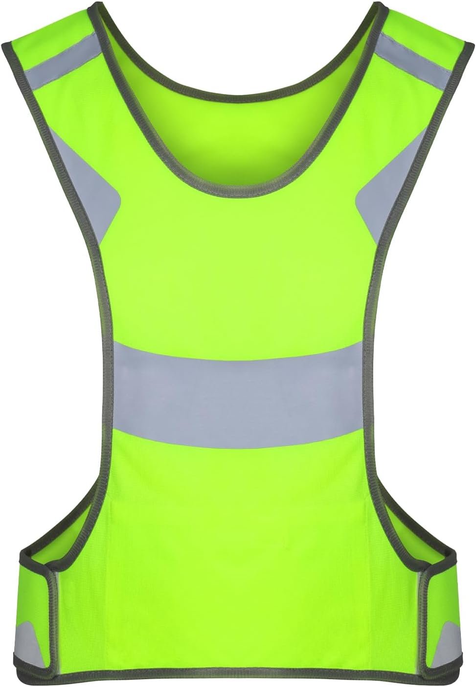 Reflective Running Vest Breathable Sports Vest High Visibility Waistcoat Safety Vest Women Men Night Warning Top Reflectors Clothing Hi Vis Reflective Running Gears for jogging Hiking Cycling - Image 8