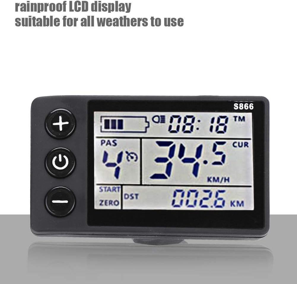 KSTE 36V-48V Electric Motor Brushless Controller, Waterproof LCD Display Panel Electric Bicycle Scooter Controller Kit (250W 36V-48V) - Image 7