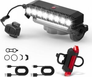 Bike Lights Set Front and Rear,6+3 ...