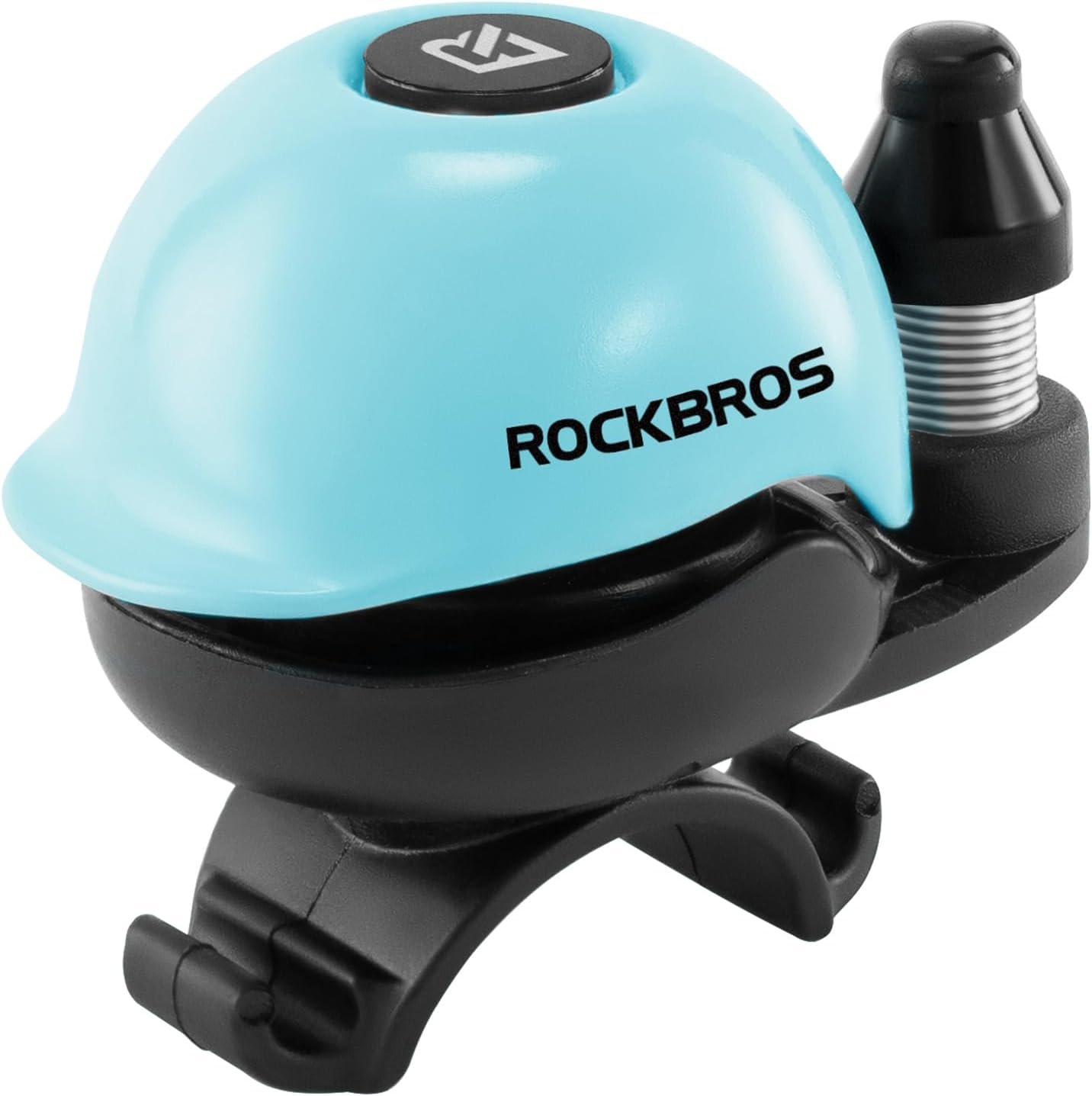 ROCKBROS Bike Bell, Copper Bicycle Bell Loud 360-Degree Rotation Lightweight & Compact, for Adults Kids Bike Horn for 22-34mm Handlebars MTB Road 80dB