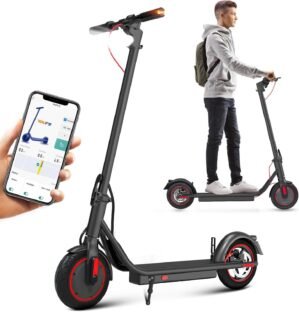 Electric Scooters Adult 8.5″ ...
