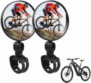 2PCS Handlebar Mirrors – Adju...