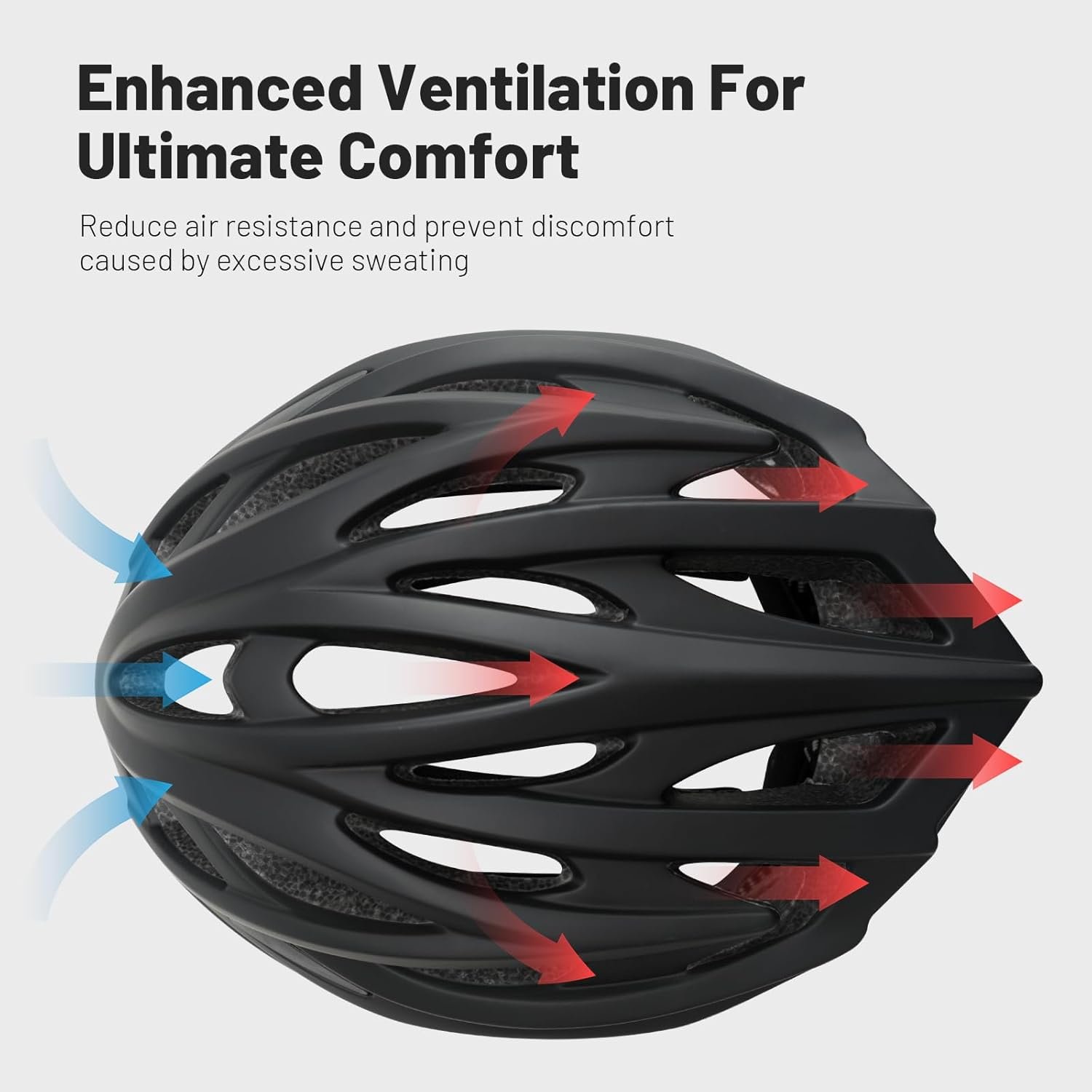 Favoto Bike Helmet for Men Women, Lightweight MTB Road Commuter Cycling Helmet, 27-Vent Breathable Bicycle Helmet - Image 3