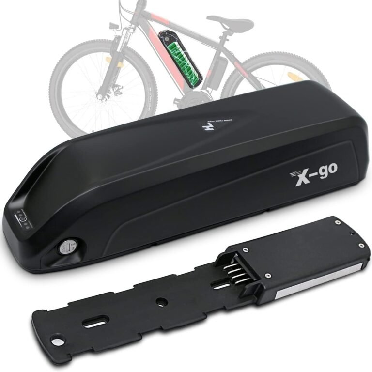 X-go Ebike Battery Hailong Electric Bike Battery Lithium Battery Pack Replacement with 2A Charger, USB Port for Adults Sports Electric Bicycle Motor to 1000W 750W 500W 350W (36V 10AH 4Pin NO usb)