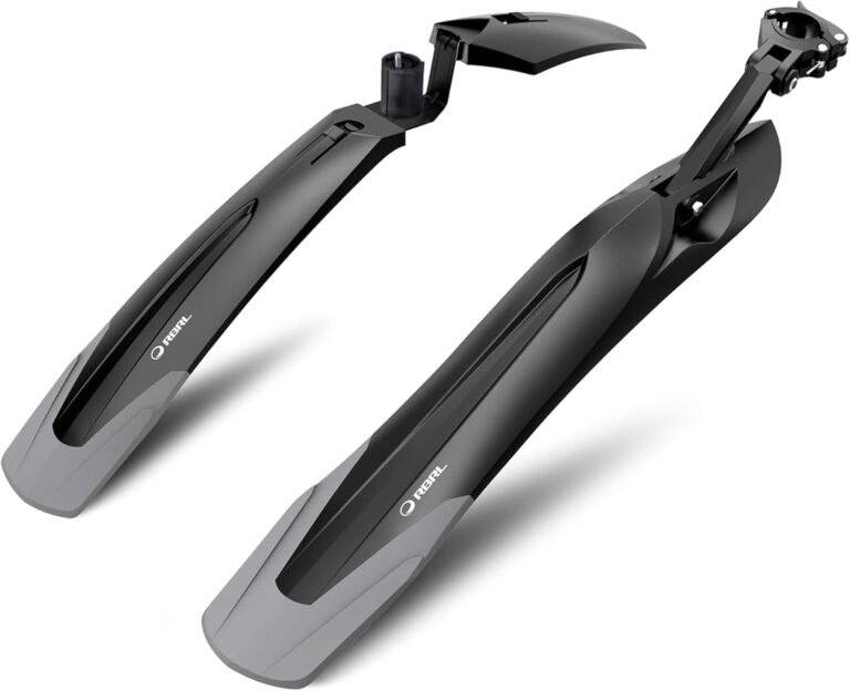 RBRL Bicycle Mudguard Set [24-29 Inches] - Universal Quick Disassembly Bicycle Mudguard, Mountain Bike, MTB Mudguard for Protection against Splash Water and Dirt