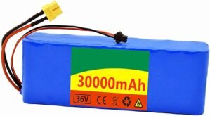 36V 30Ah Electric Bicycle Battery 3...