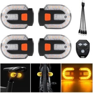 Turn Signals for Bicycles with Alar...