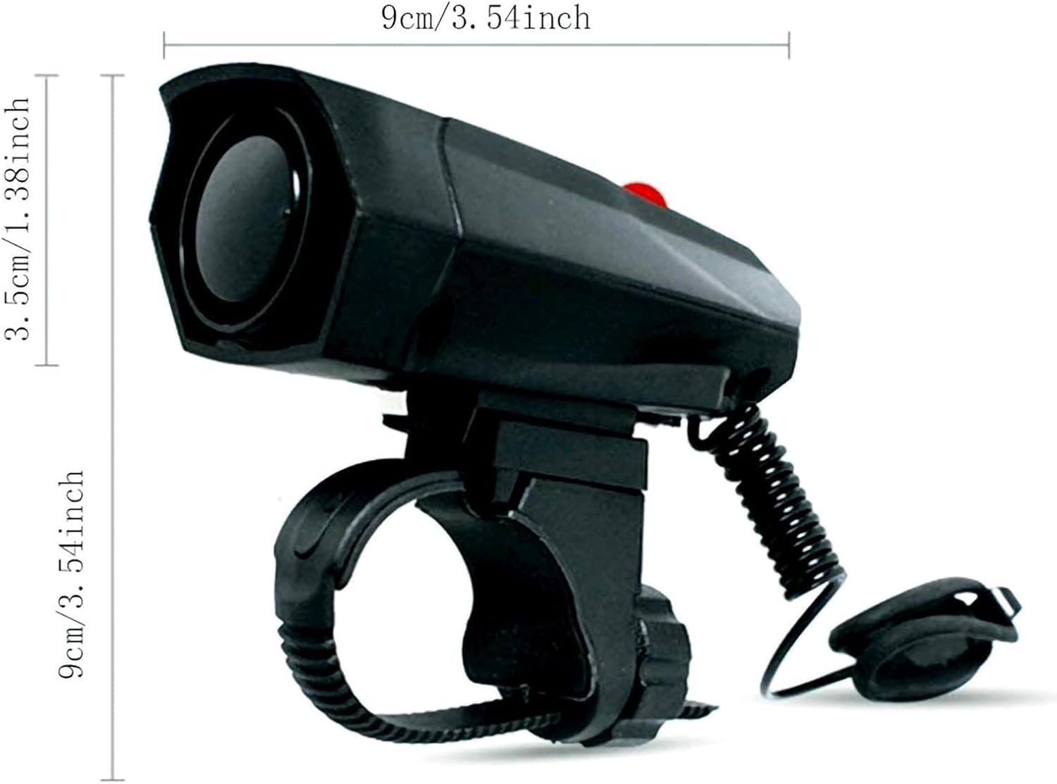 Electric Loud Bike Horn 5 Modes Electronic Cycling Horn Bicycle Handlebar Alarm Bell Ring Bell Loud Sound Horn - Image 7