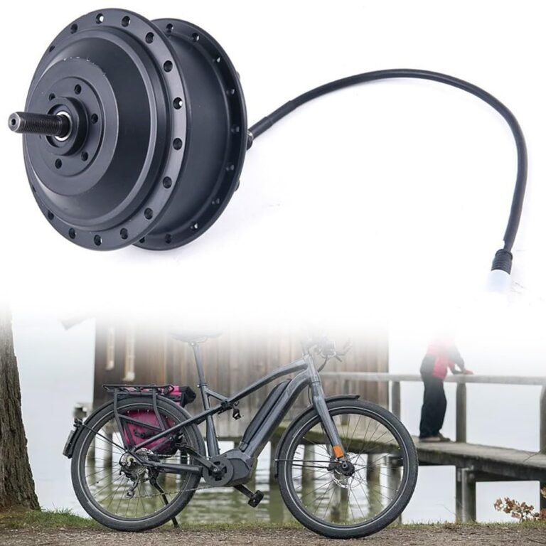 Electric Bicycle Hub Motor, 36-48V 250W/350W Brushless E-bike Motor Rear Hub Wheel Hub Motor Electric Bike Motors(36V 250W)
